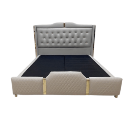 ฐานรองหัวเตียง 6 ฟุต WISDOM DESIGN FURNITURE รุ่น MICA สีเทา_2